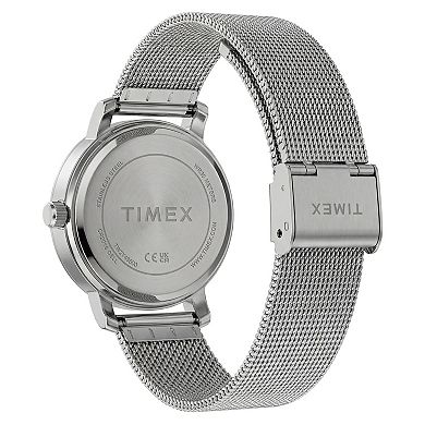 Timex® Women's Stainless Steel Mesh Bracelet Watch - TW2Y4860000