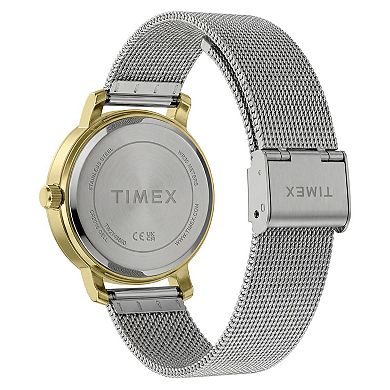 Timex® Women's Stainless Steel Mesh Bracelet Watch - TW2Y48800