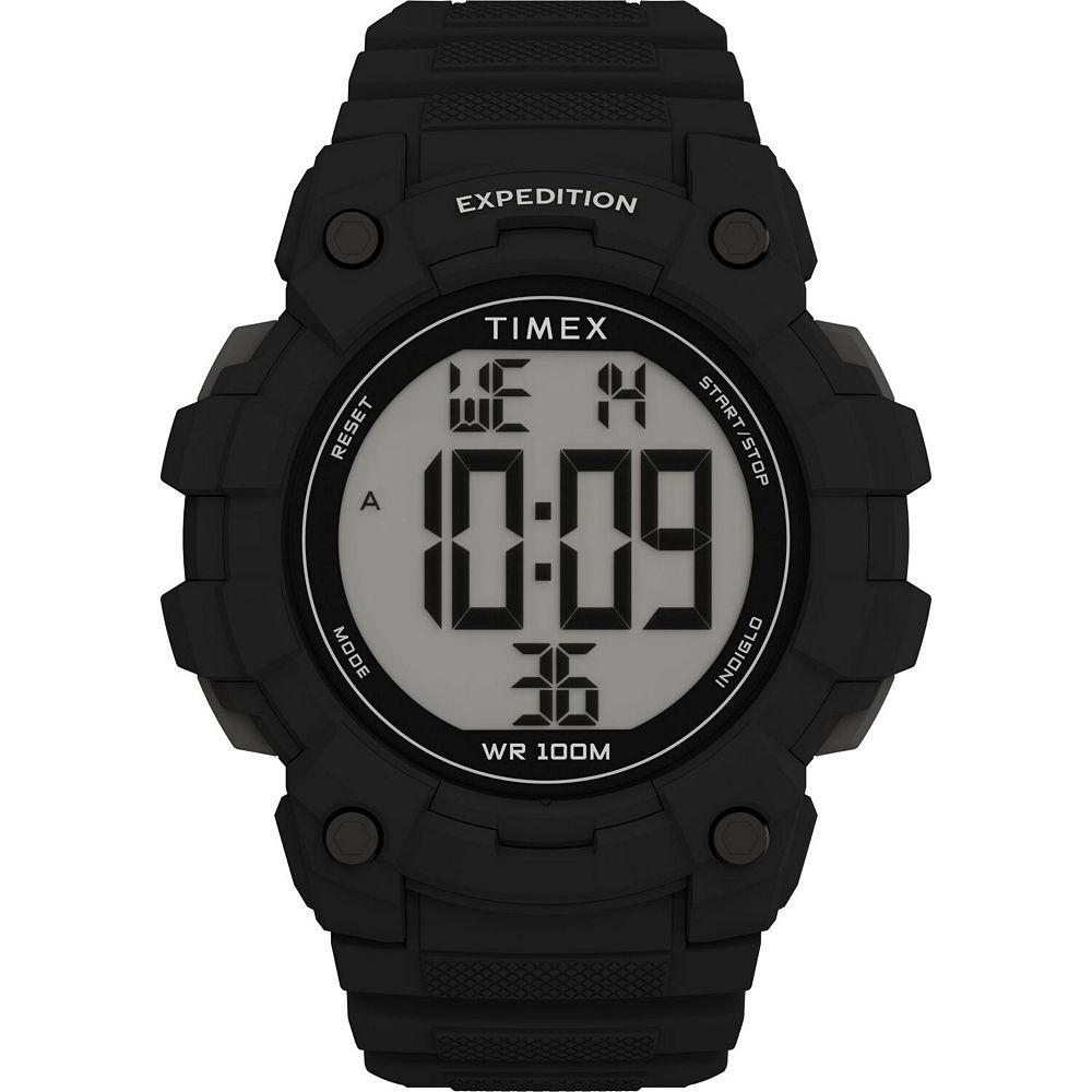 CALEE TIMEX Expedition コラボ 腕時計 Timex® Men's Expedition Digital Chronograph Resin Strap Watch