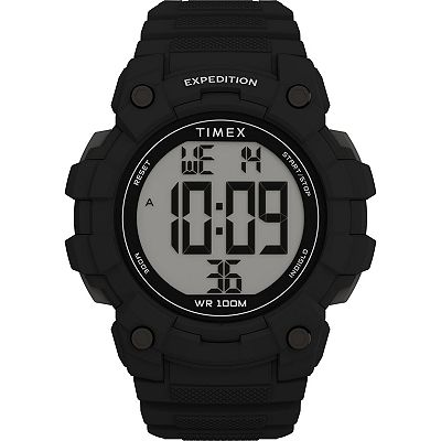 Timex® Men's Expedition Digital Chronograph Resin Strap Watch