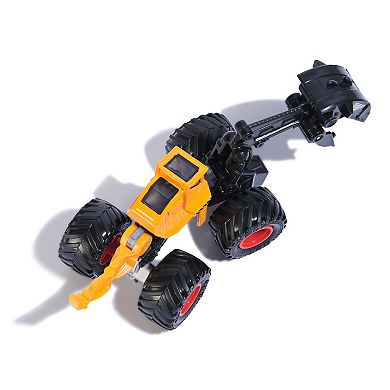Monster Jam Dugg Dirt Squad Excavator Die-Cast Truck with Moving Parts