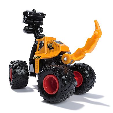 Monster Jam Dugg Dirt Squad Excavator Die-Cast Truck with Moving Parts
