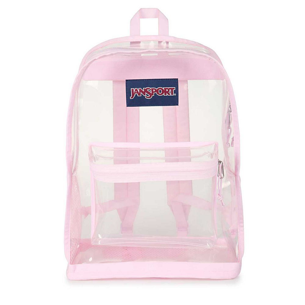 jansport backpack clear JanSport Clear Pack Transparent Backpack