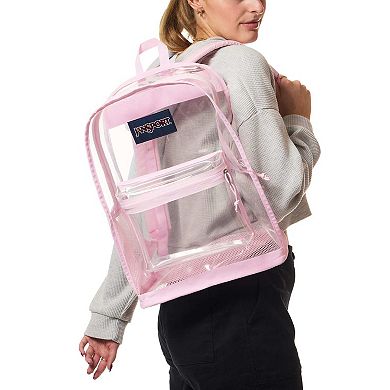 JanSport Clear Pack Transparent Backpack