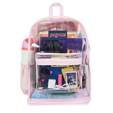 JanSport Clear Pack Transparent Backpack