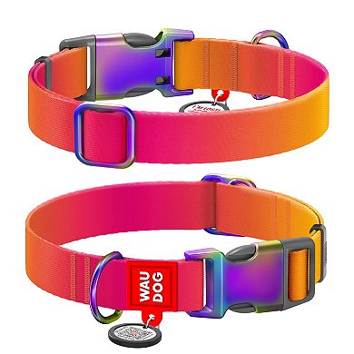 WAUDOG QR-Passport Nylon Dog Collar