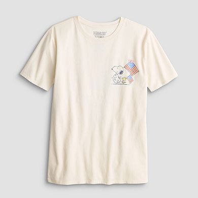 Girls 7-16 Peanuts Snoopy Americana Graphic Tee