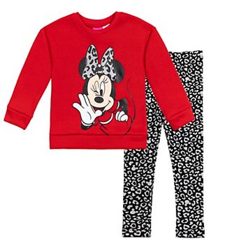 Disney Minnie Mouse Sweatshirt & Leggings Set