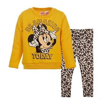 Disney Minnie Mouse Sweatshirt & Leggings Set