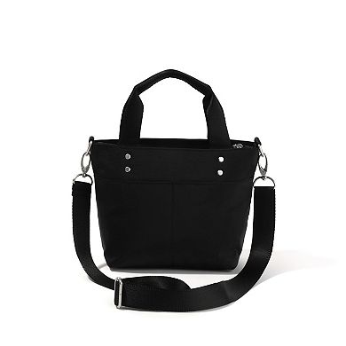 baggallini Mini Carryall Tote Bag With Crossbody Strap