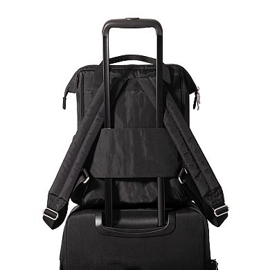 baggallini City Scape Backpack With Multiple Compartments