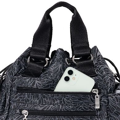 baggallini Modern Everywhere Multiple Compartments Drawstring Bag