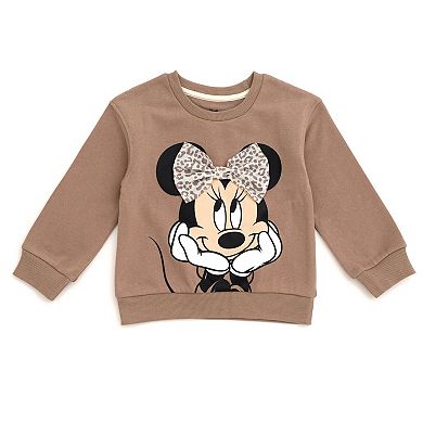 Disney Minnie Mouse 2-Piece Fleece Sweatshirt and Pants Set