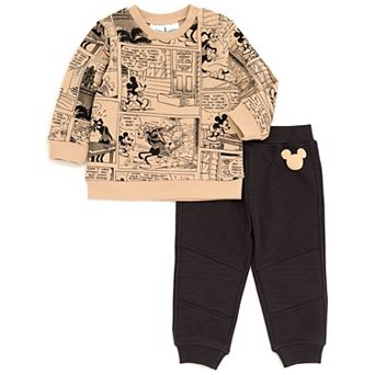 Disney Fleece Sweatshirt & Pants Set