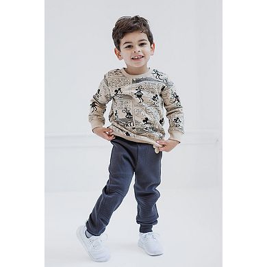 Disney Fleece Sweatshirt & Pants Set