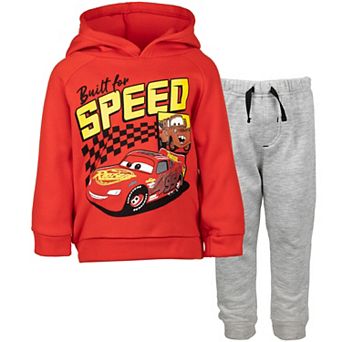 Disney's Cars Racing Fleece 2 pc Hoodie and Pants Set