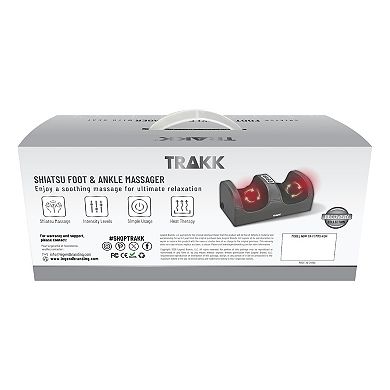 TRAKK Shiatsu Foot & Ankle Massager with Heat