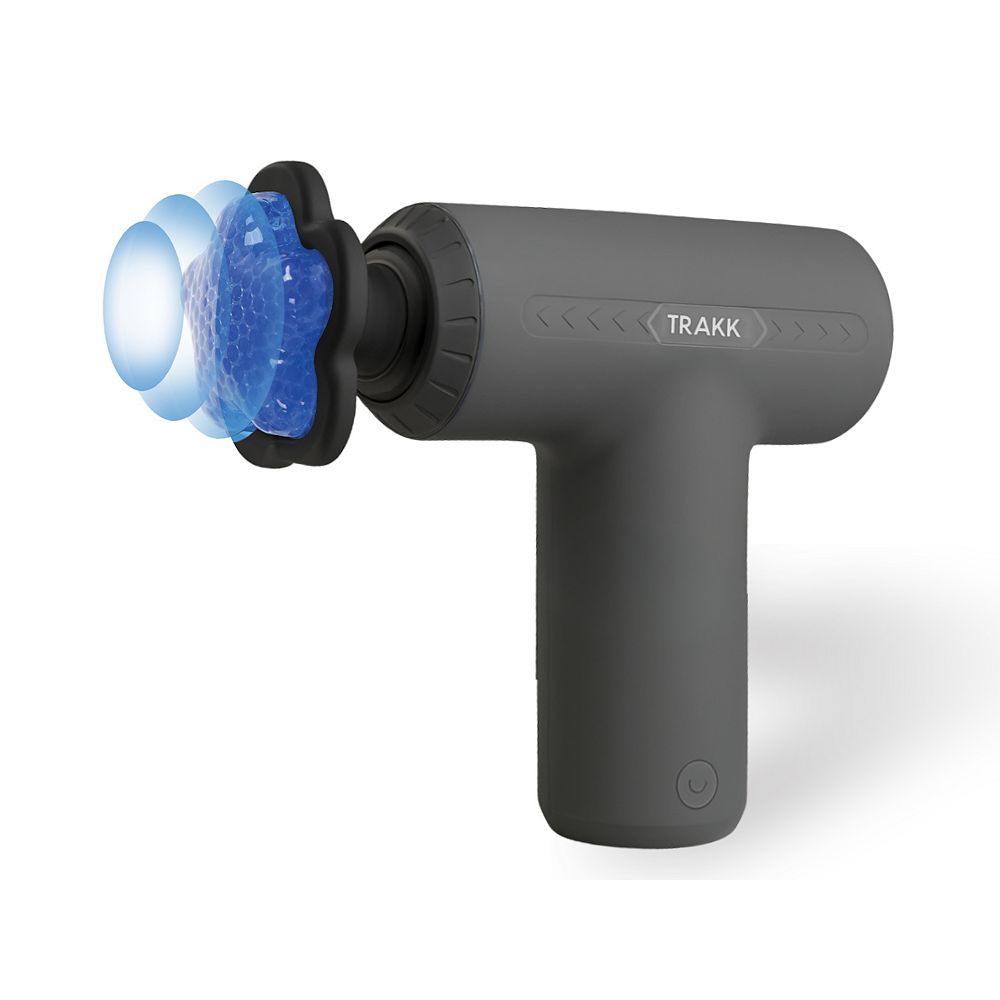 TRAKK Portable Massage Gun With 5 Interchangeable Heads