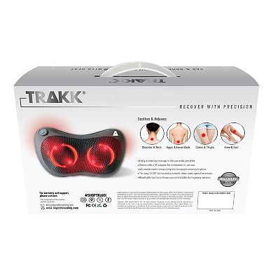 TRAKK Shiatsu Massager with Heat for Home & Car