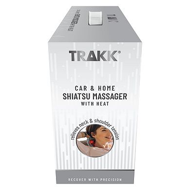 TRAKK Shiatsu Massager with Heat for Home & Car