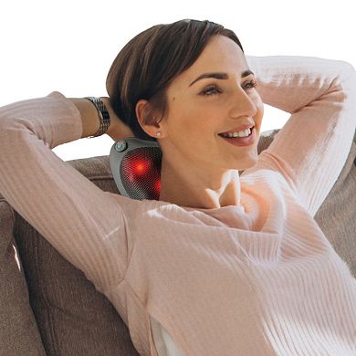 TRAKK Shiatsu Massager with Heat for Home & Car