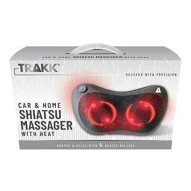 TRAKK Shiatsu Massager with Heat for Home & Car