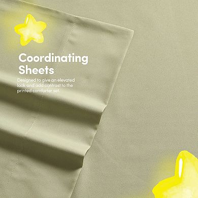 Sweet Home Collection Kids Savanna Animals Printed Bedding Set