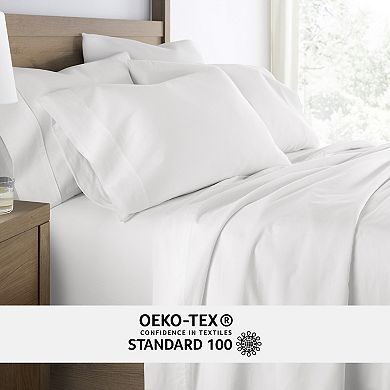 4 Piece 300 Thread Count Cotton Bed Sheets