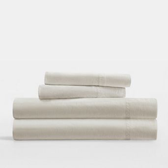 4 pc 300 Thread Count Cotton Bed Sheets
