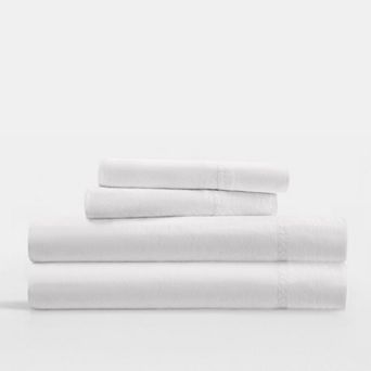 4 pc 300 Thread Count Cotton Bed Sheets