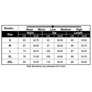 Women's Work Yoga Ankle Pants Stretch Office Dress Casual Pants Elastic Waist with Front Pockets