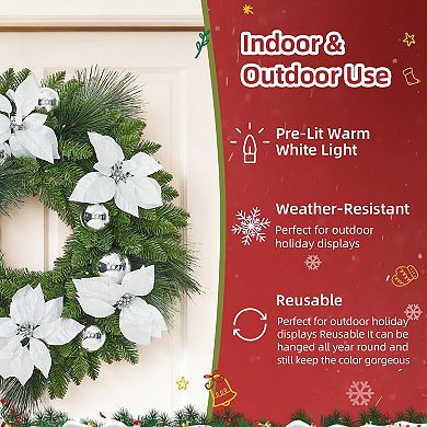 IDEALHOUSE Christmas wreath