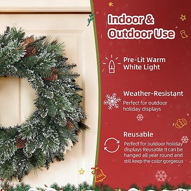 IDEALHOUSE Christmas wreath