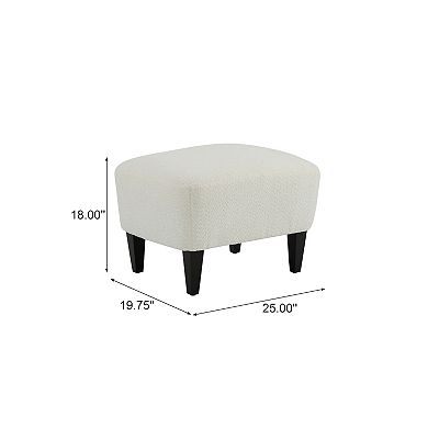 Gerald Upholstered Club Chair and Ottoman Set by Christopher Knight Home