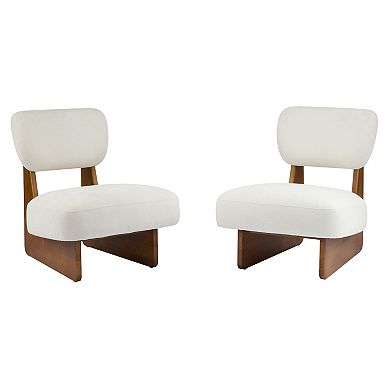 Arden Modern Lounge Chairs (Set of 2) by Christopher Knight Home