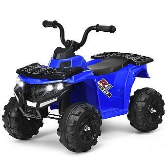 Gymax Kids Ride On Car 6V Battery Powered ATV w/4 Anti-skid Wheels Music Player