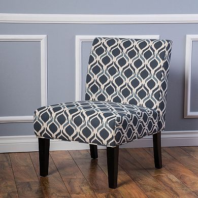 Lennox Contemporary Fabric Accent Chair by Christopher Knight Home