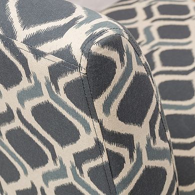 Lennox Contemporary Fabric Accent Chair by Christopher Knight Home