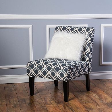 Lennox Contemporary Fabric Accent Chair by Christopher Knight Home