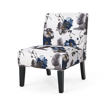 Lennox Contemporary Fabric Accent Chair by Christopher Knight Home