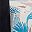 Flower Antique Blue