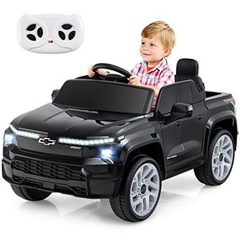 Gymax Ride on Car 12V Licensed Chevrolet Truck Kids' Electric Vehicles Gift for 3+