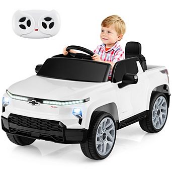 Gymax Ride on Car 12V Licensed Chevrolet Truck Kids' Electric Vehicles Gift for 3+