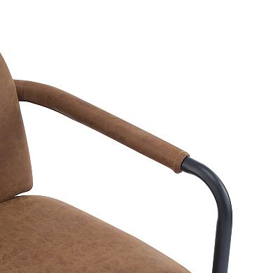 Xekio Dining Chairs with Iron Frame (Set of 2) by Christopher Knight Home