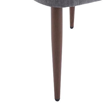 Rider Modern (Set of 2) Chenille Fabric Upholstered Dining Chairs by Christopher Knight Home