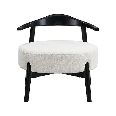 Modern Upholstered Accent Chair by Christopher Knight Home