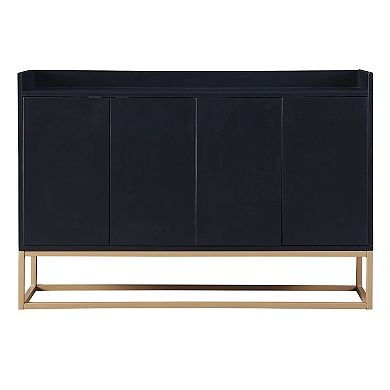 Whisen Modern Sideboard Elegant Buffet Cabinet with Large Storage Space for Dining Room