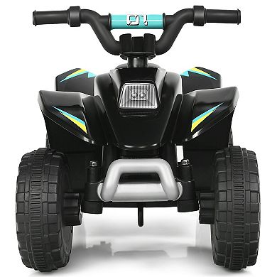 Gymax 6V Kids Electric Quad ATV 4 Wheels Ride On Toy Toddlers Forward & Reverse