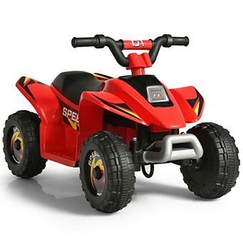 Gymax 6V Kids Electric Quad ATV 4 Wheels Ride On Toy Toddlers Forward & Reverse