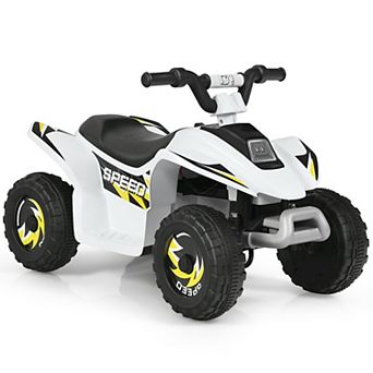 Gymax 6V Kids Electric Quad ATV 4 Wheels Ride On Toy Toddlers Forward & Reverse